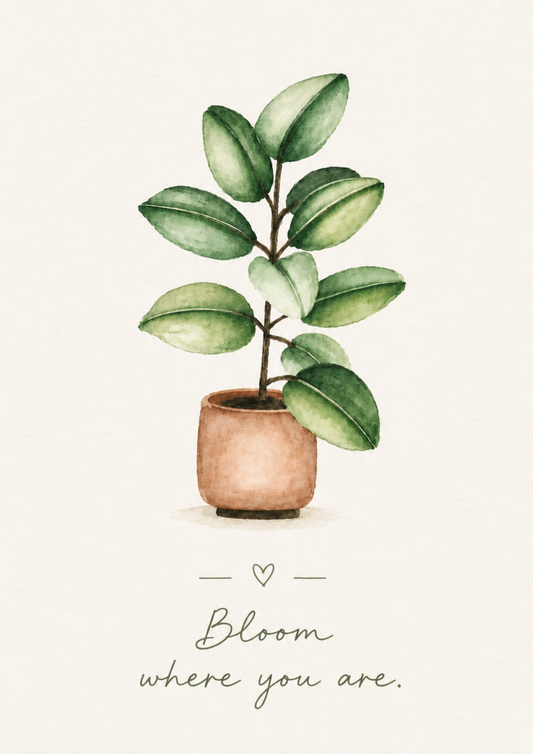 Bloom Where you are Planted