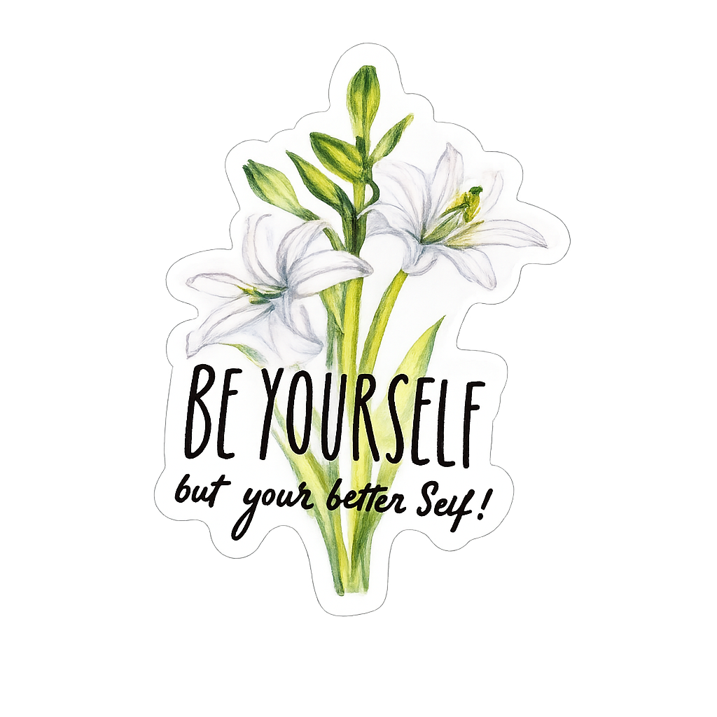 White Daffodil - Be your BETTER SELF