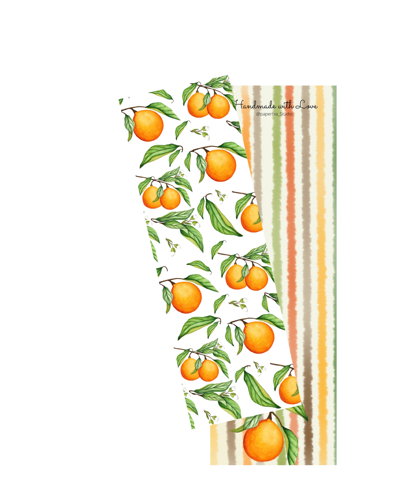 Orange Bookmark